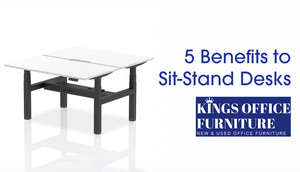 5 benefits of getting an electric, height-adjustable desk from Kings Office Furniture