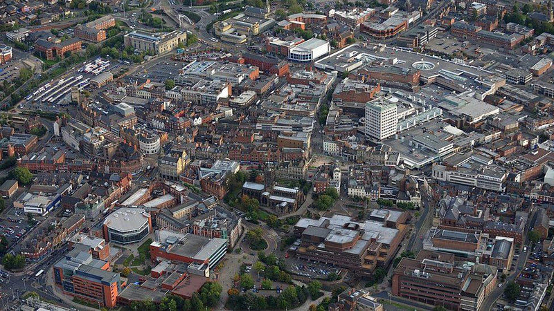 Wolverhampton from air