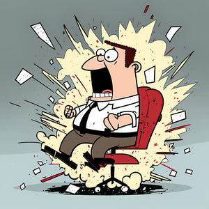 Can office chairs explode?