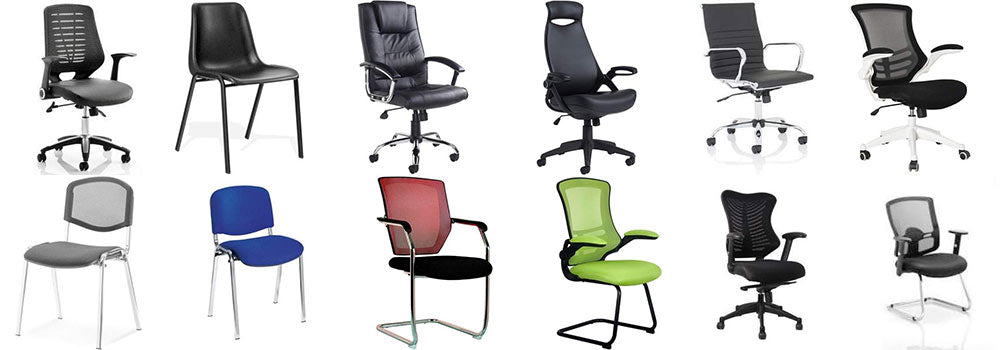 new office chairs, operator chairs, meeting chairs, swivel chairs, adjustable ergonomic office chairs