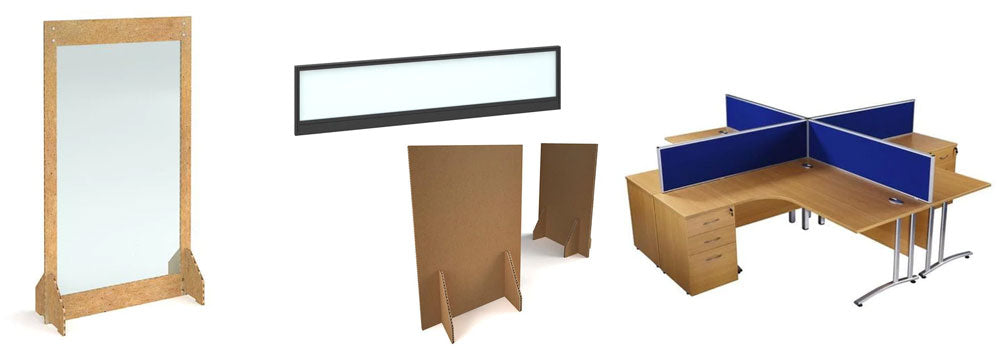 office screens, desk screens, floor screens