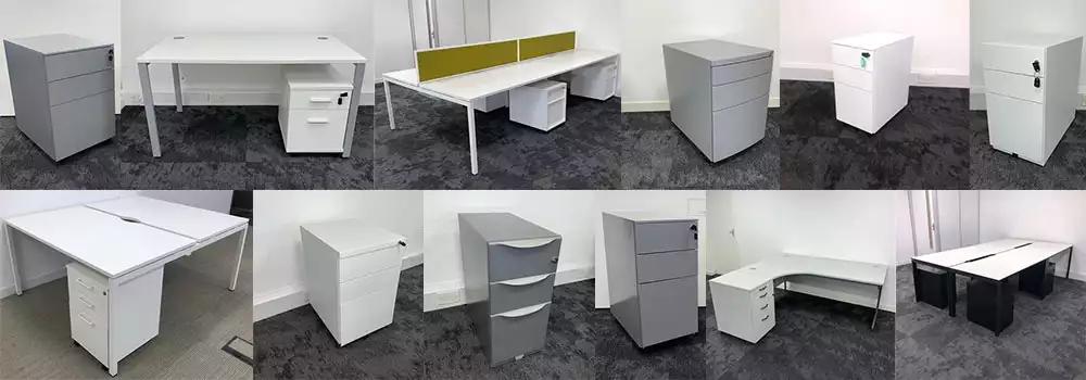 collection of second hand office pedestals London