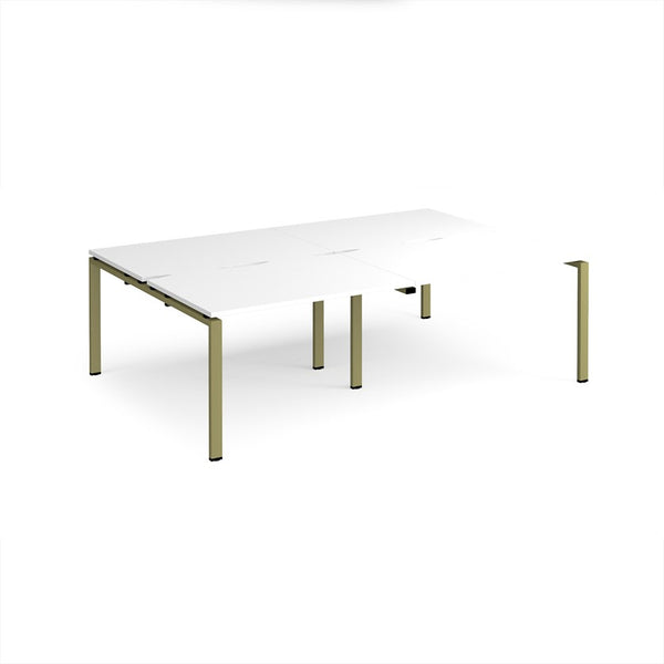 Adapt 4 starter units back to back with 1600 depth - White/Green