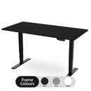 R800 Sit Stand Desk with Premium Dual Motor - Black Top