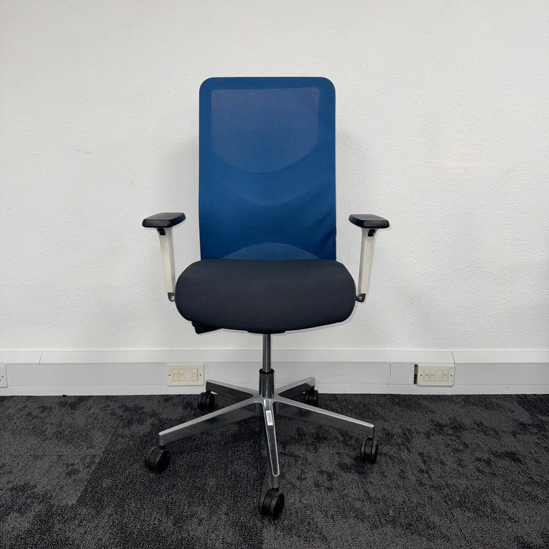 Used Narbutas Wind Blue Mesh Task Chair