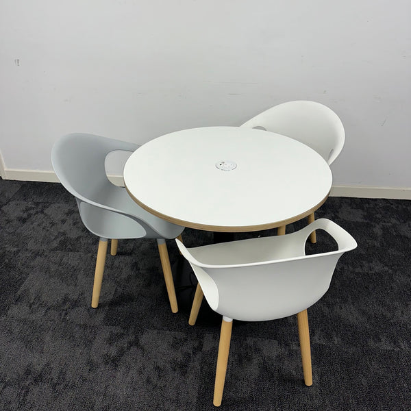 Used Senator Meeting Table Bundle With Power