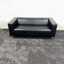 Used Faux Leather Sofa