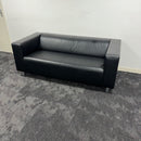Used Faux Leather Sofa