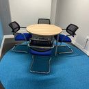 Used Meeting Table + 4 Meeting Chairs