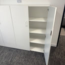 Used White Storage Cupboard