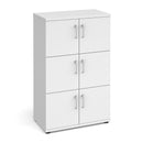 Wooden storage lockers - 6 door