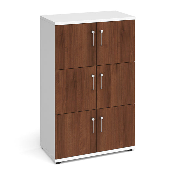 Wooden storage lockers - 6 door