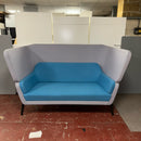 Used High Back Two Tone Two Seater Sofa