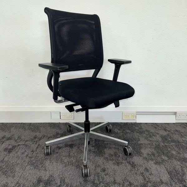 Sedus Quarterback Black Mesh Task Chair
