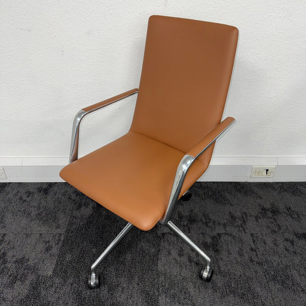 Used Brunner Finasoft Leather Meeting Chair