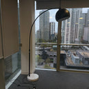 Used Tall Arch Lamp with Marble Base