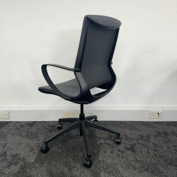 Used Mobili Branded Meeting Table Set with 3 Chairs