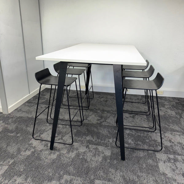 Used M.A.D Design High Table and Stools Set