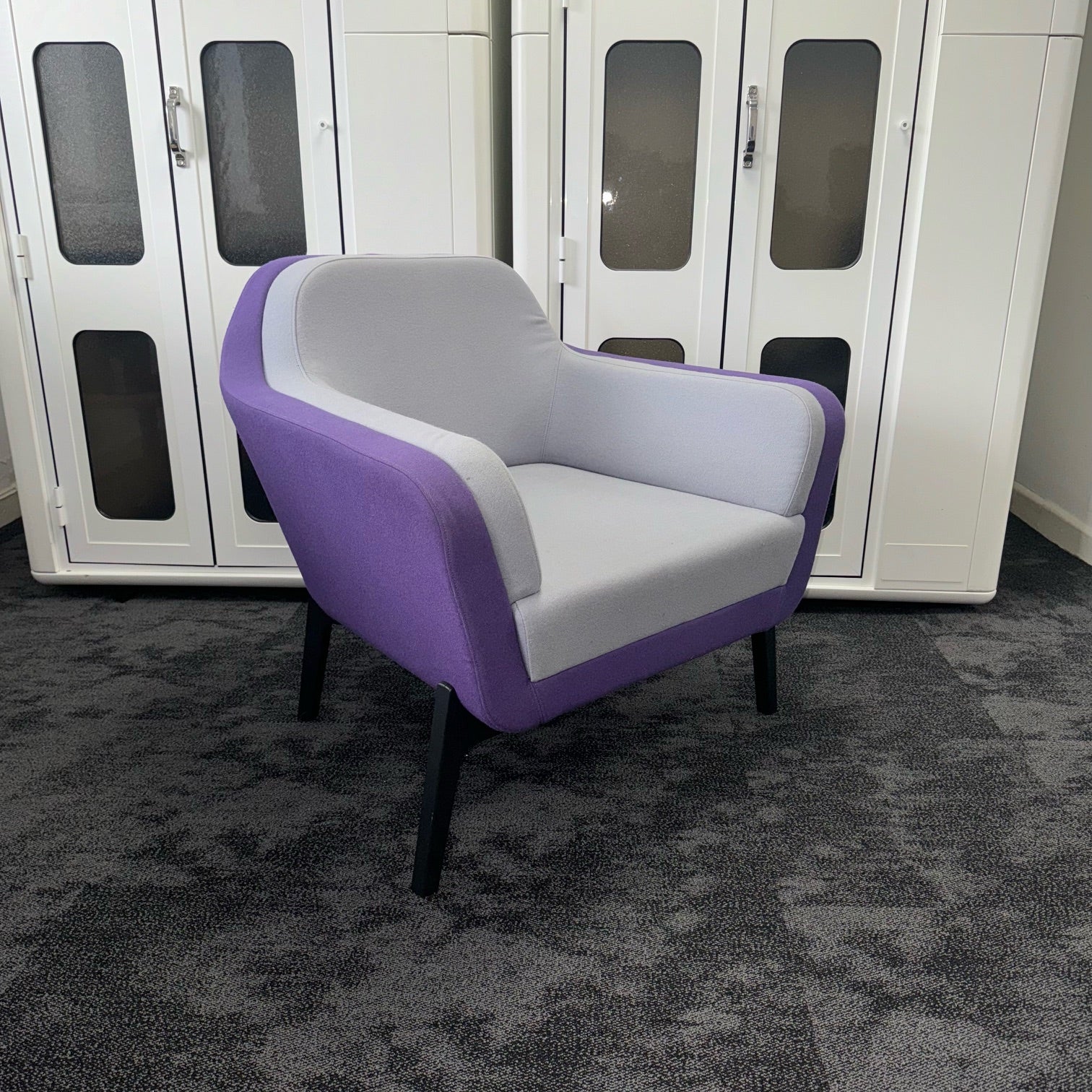 Used Two Tone Armchair Kings Office Furniture