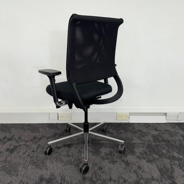 Sedus Quarterback Black Mesh Task Chair