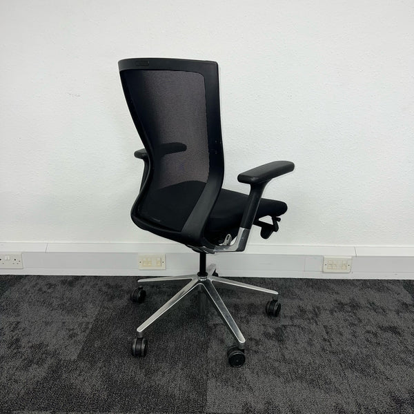 Used Techo Sidiz T50 Black Mesh Task Chair