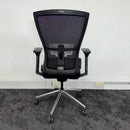 Used Bestuhl Radius Black Mesh Task Chair with Lumbar