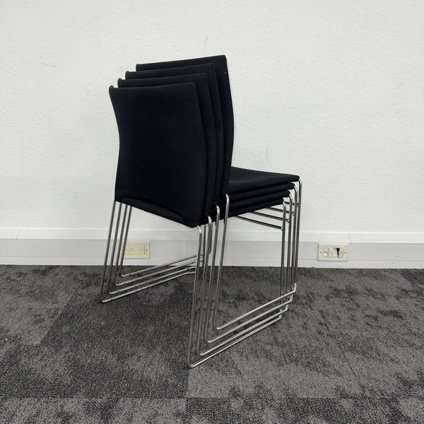 Used Stackable Fabric Meeting Chair