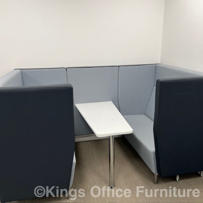 Used 4 Seater Booth With Central Table