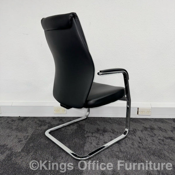 Used Executive High Back Leather Meeting Chair