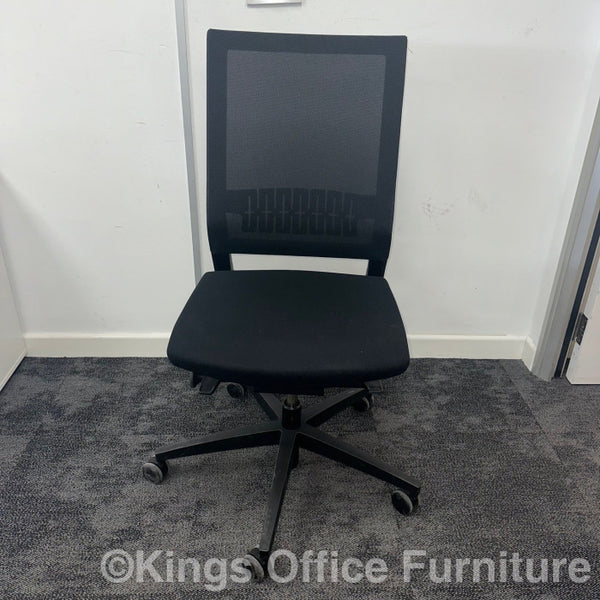 Used Visasit Task Chair C/W Adjustable Lumber