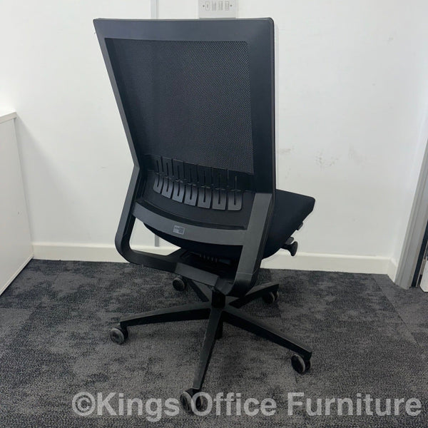 Used Visasit Task Chair C/W Adjustable Lumber