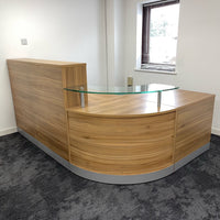 second hand office reception counter