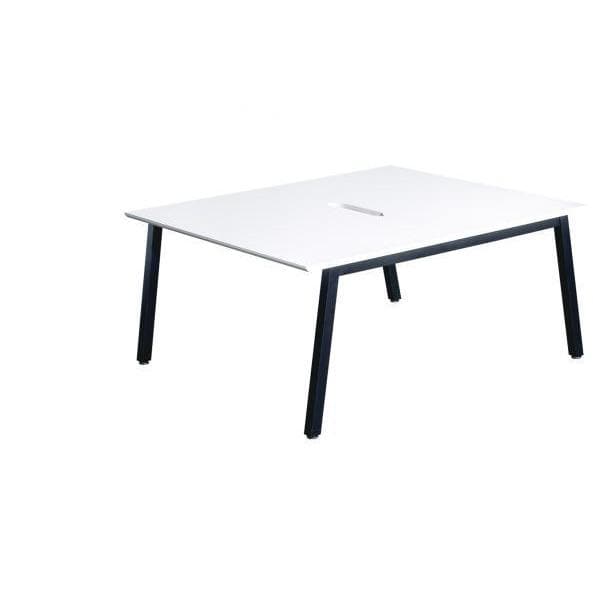 1602 white bench desk