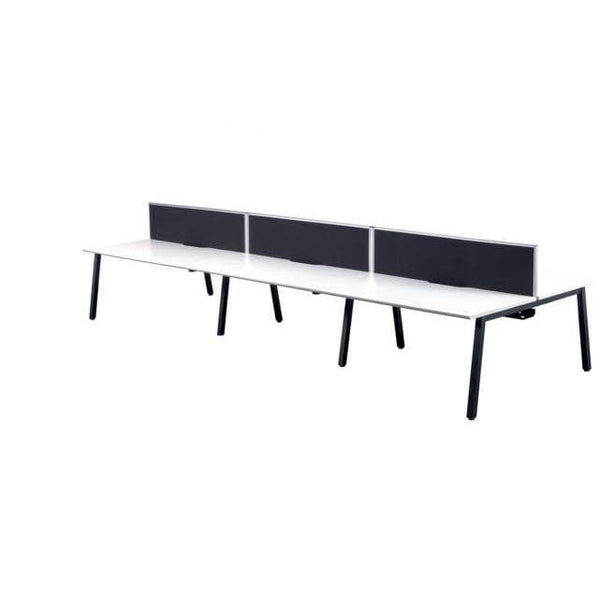 1603 white bench desk