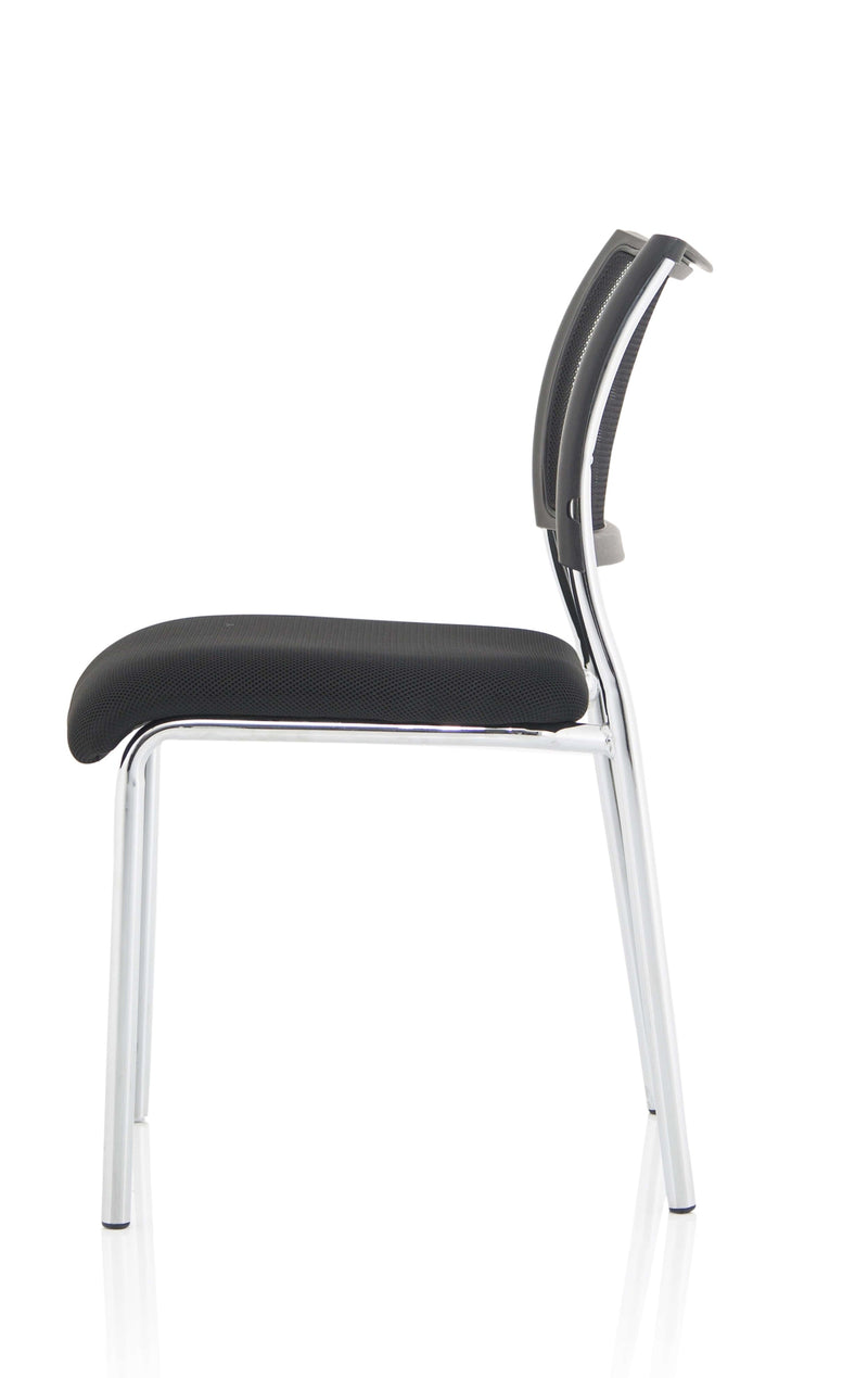 Brunswick Chrome Frame Meeting Chair with Mesh Back