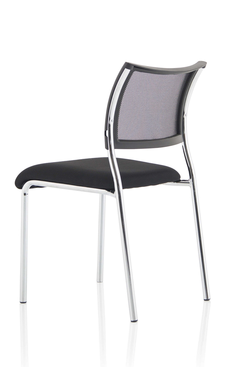 Brunswick Chrome Frame Meeting Chair with Mesh Back