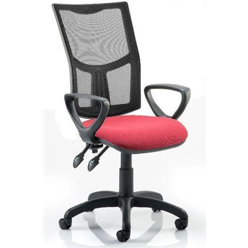 mesh office chair in range of colours
