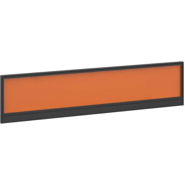 glazed desk mounted screens