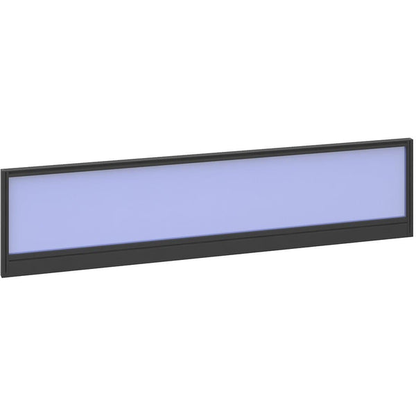 glazed desk mounted screens