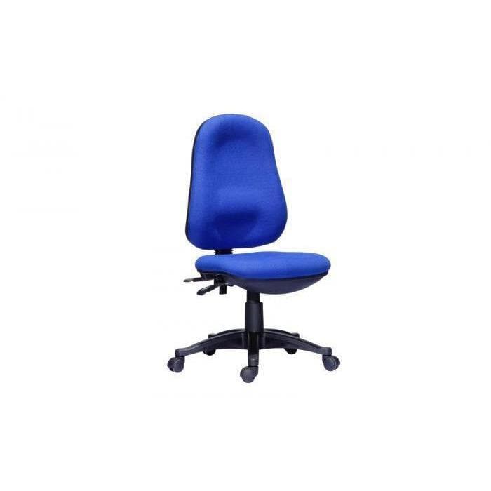 Blue Fabric Operator Office Chair 