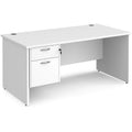 panel desk with storage avaliable 