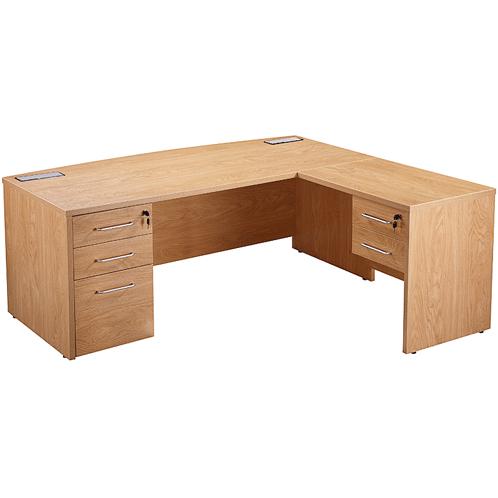managers executive desk with pedestal