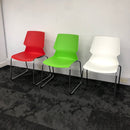 NEW Plastic Breakout Office Chairs