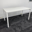 New Still Boxed Nova Single White Bench Desk