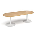 boardroom table trumpet base