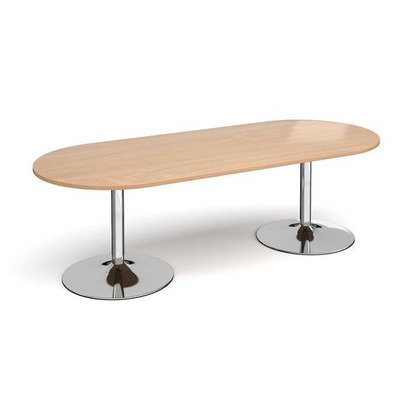 boardroom table trumpet base