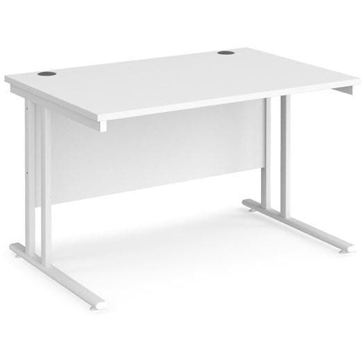 Straight Desk With 3 Drawer Pedestal DM
