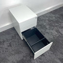 Used Triumph White Steel 3 Draw Mobile Pedestal