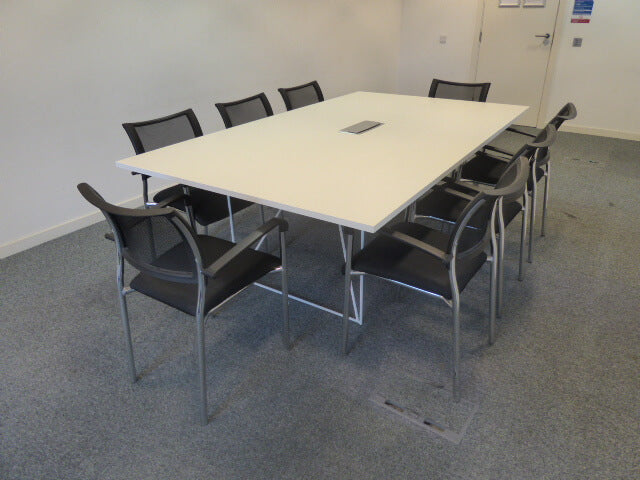 Black deals boardroom table