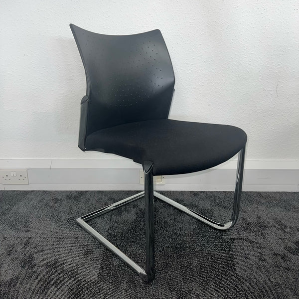 Used Senator Trillipse Fabric Meeting Chair